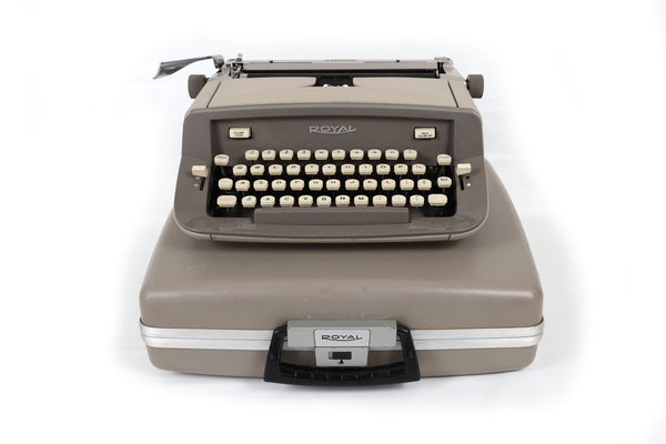 Restored 1960's Royal Caravan and/or Safari Typewriter in Excellent Working Order