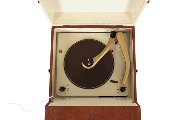 Working 1958 Zenith Portable Record Player - Sounds Great!