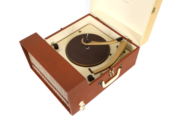 Working 1958 Zenith Portable Record Player - Sounds Great!