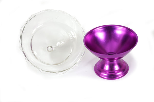 Set of 8 Heller Hostess-Ware Colorama Anodized Aluminium Dessert Cups