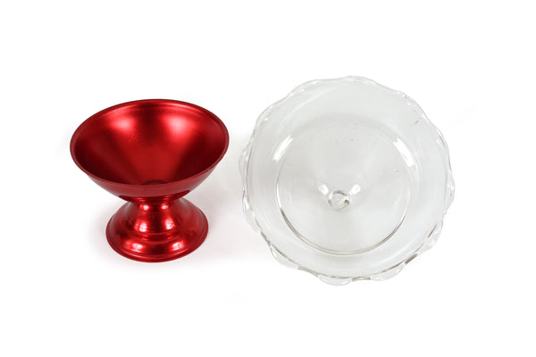 Set of 8 Heller Hostess-Ware Colorama Anodized Aluminium Dessert Cups