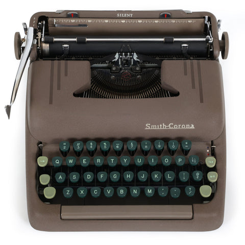 Refreshed 1950's Smith Corona Typewriter in Excellent Working Order