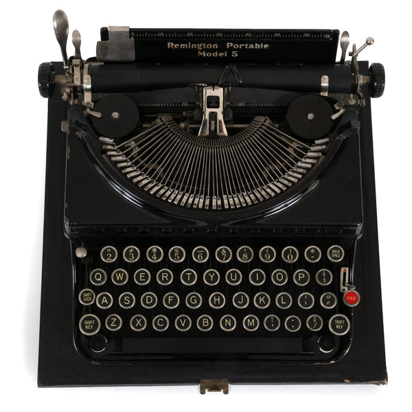 Restored Working Remington No. 5 Portable Typewriter