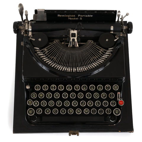 Restored Working Remington No. 5 Portable Typewriter