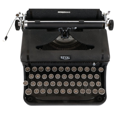 Refreshed Royal Companion Typewriter in Excellent Working Condition