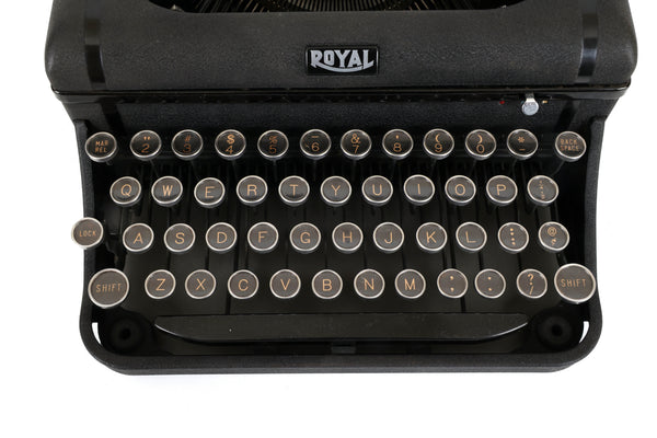Refreshed Royal Companion Typewriter in Excellent Working Condition