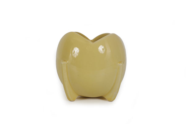 Set of 5 Vintage McCoy Planters in Yellow