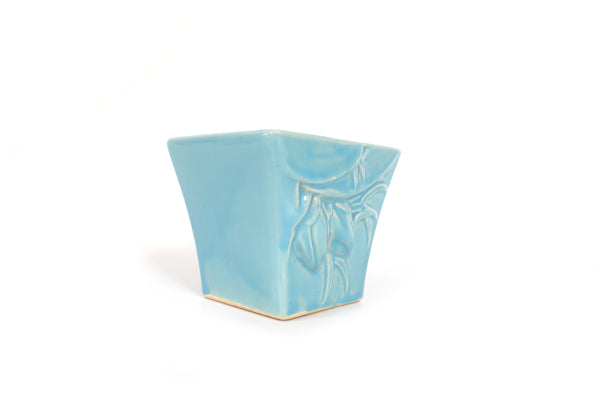 Set of 5 Vintage McCoy Planters in Blue
