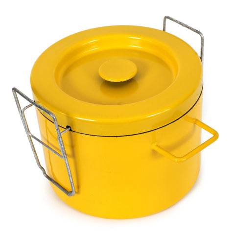 Michael Lax for Copco Yellow Enameled Fryer - Dutch Oven - Steamer Pot