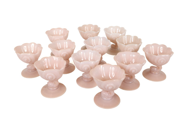 Set of 12 Cambridge Crown Tuscan Nautical Seafood Cocktail Glasses – RARE Find