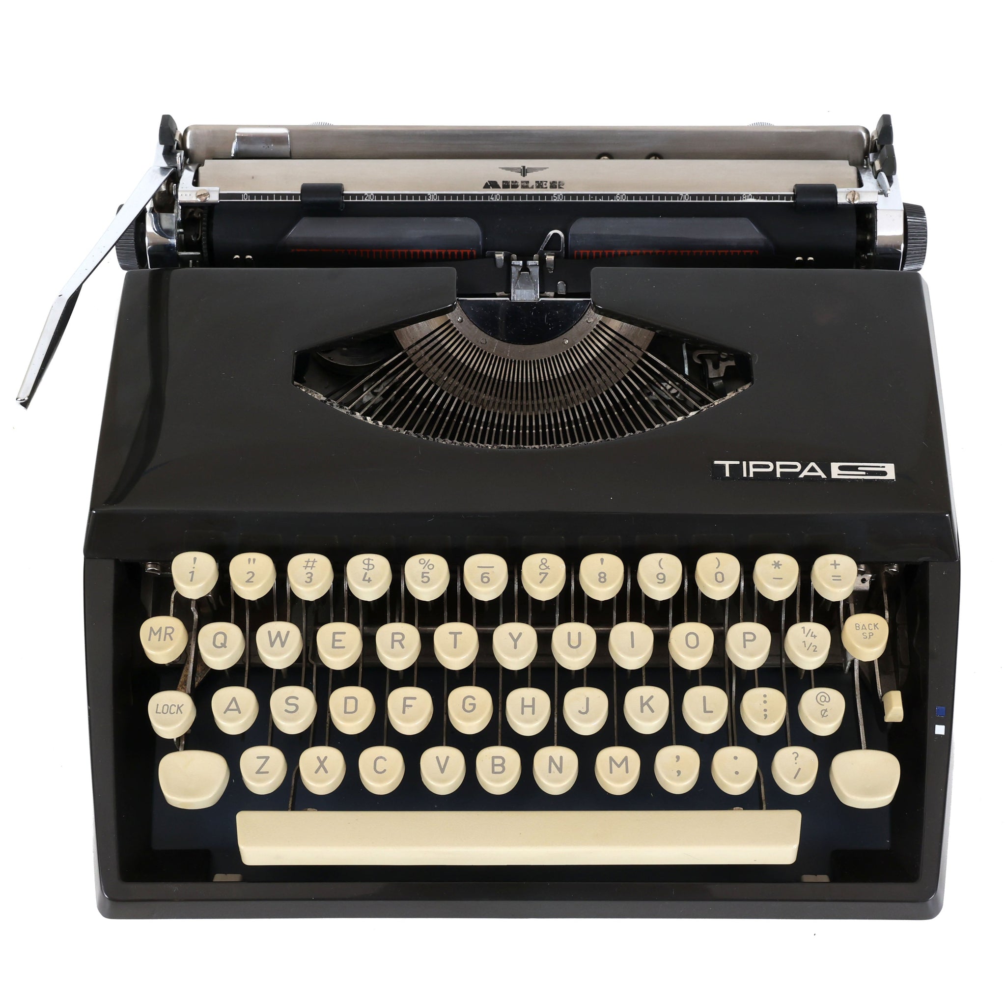 Refreshed Adler Tippa S Cursive Typewriter - Great Working
