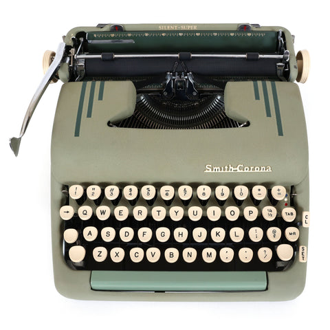 Refreshed 1950's Smith Corona Typewriter in Excellent Working Order
