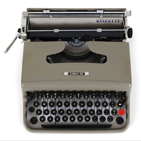 Refreshed Olivetti Lettera 22 Manual Typewriter - In Great Working Condition