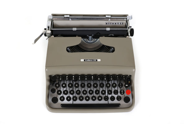 Refreshed Olivetti Lettera 22 Manual Typewriter - In Great Working Condition