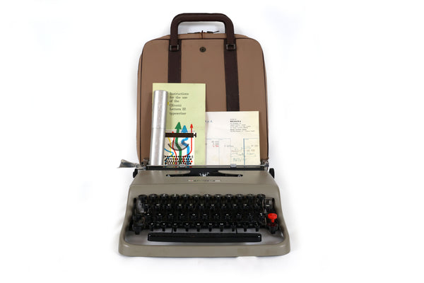 Refreshed Olivetti Lettera 22 Manual Typewriter - In Great Working Condition