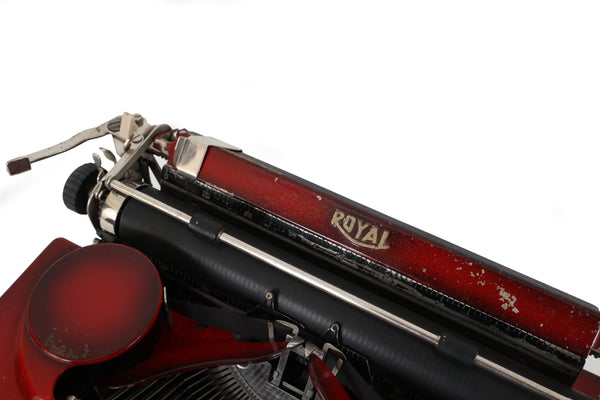 Refreshed Royal Model P Typewriter in Excellent Working Condition