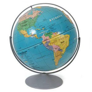 16" Nystrom Readiness World Globe - Vintage 1994