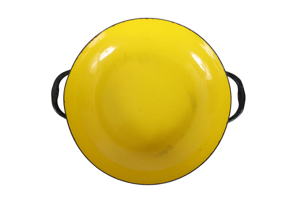 Set of 5 Nesting Enameled Saute Pans - Mid Century Modern