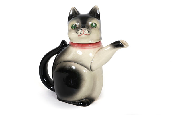 Vintage 1940's Erphila German Ceramic Cat Teapot