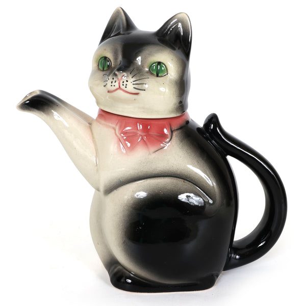 Vintage 1940's Erphila German Ceramic Cat Teapot
