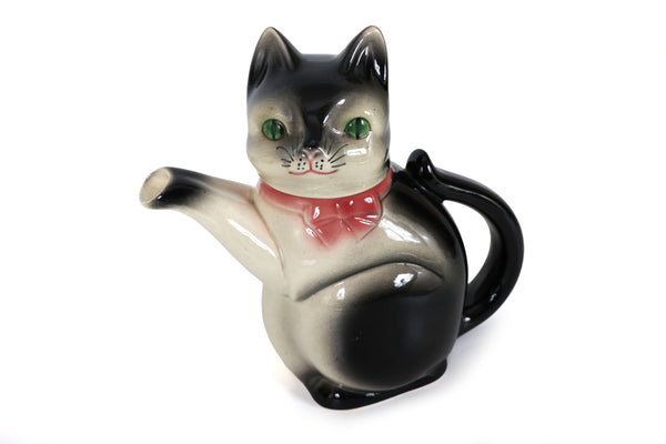 Vintage 1940's Erphila German Ceramic Cat Teapot