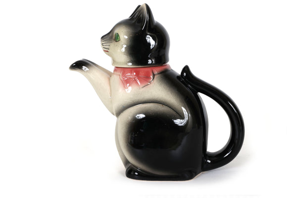 Vintage 1940's Erphila German Ceramic Cat Teapot