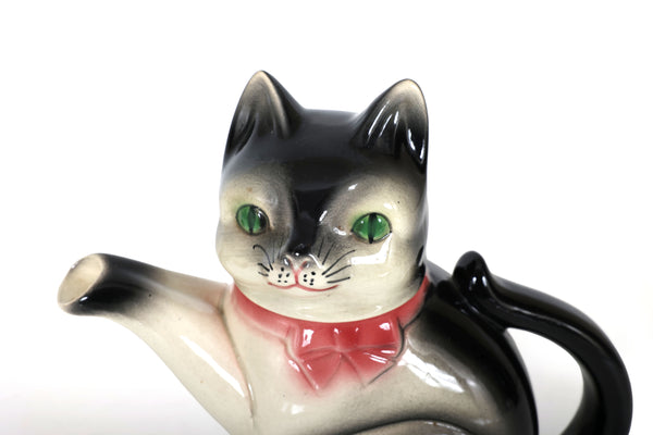Vintage 1940's Erphila German Ceramic Cat Teapot