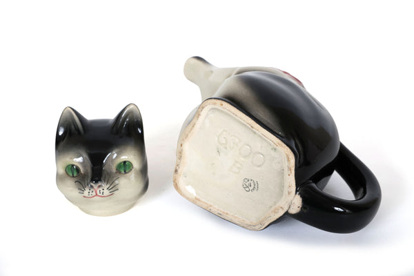 Vintage 1940's Erphila German Ceramic Cat Teapot