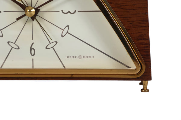 Working Vintage Mid-Century General Electric Mantel Clock – Atomic Style