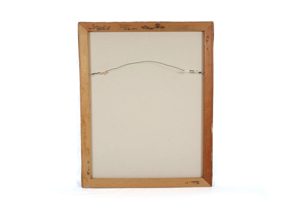 Original Artwork "Zayde Dreams of Hanukkah" by Renowned Artist Virginia Cohn Parkum