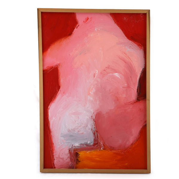 Figurative Expressionism "Form and Color" Original Painting by the Reverend Dr. Virginia Cohn Parkum