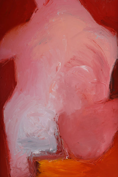 Figurative Expressionism "Form and Color" Original Painting by the Reverend Dr. Virginia Cohn Parkum