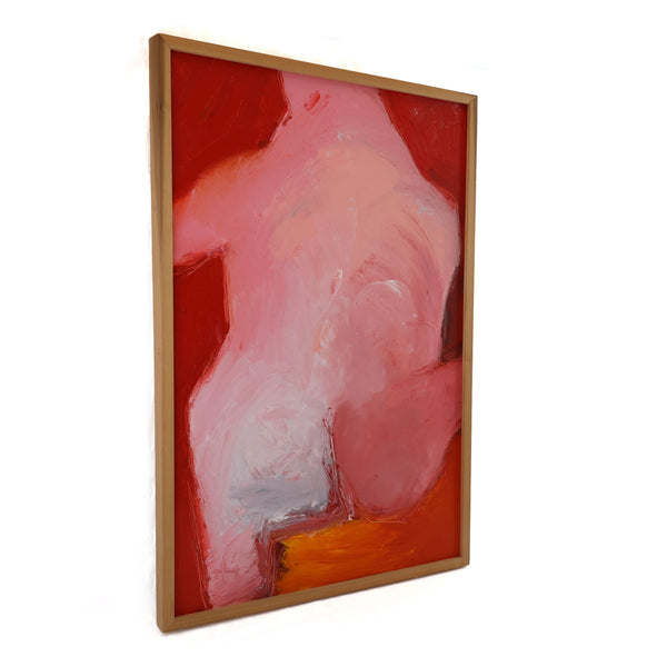 Figurative Expressionism "Form and Color" Original Painting by the Reverend Dr. Virginia Cohn Parkum