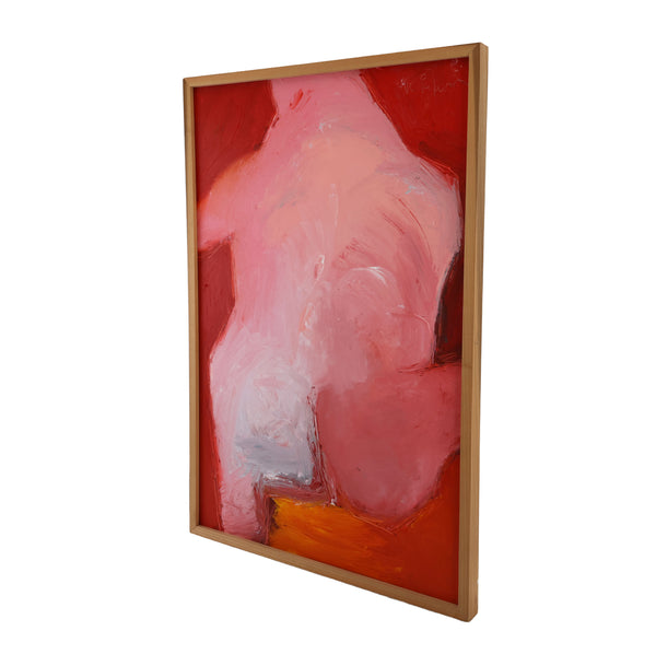 Figurative Expressionism "Form and Color" Original Painting by the Reverend Dr. Virginia Cohn Parkum