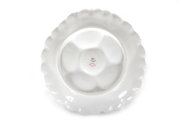 Set of 6 Antique Haviland & Co. Limoges Oyster Plates