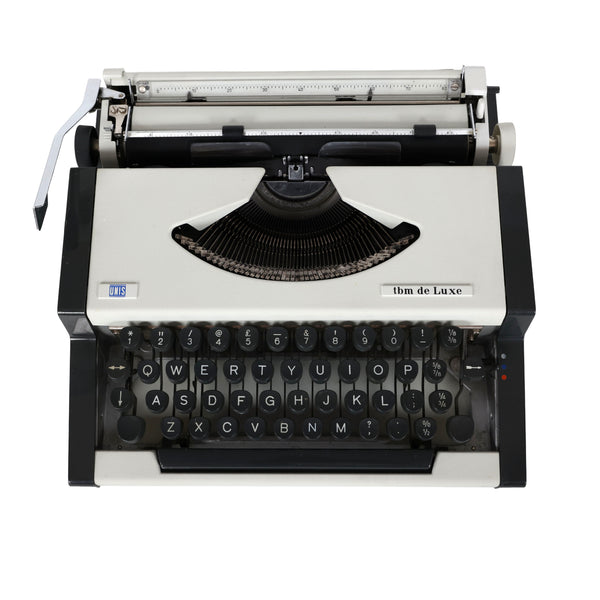 Refreshed Unis TBM DeLuxe Typewriter with Case