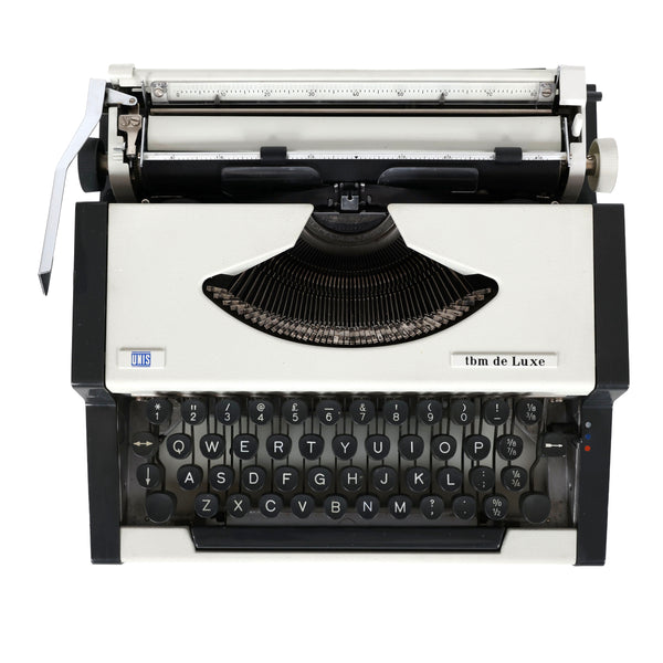 Refreshed Unis TBM DeLuxe Typewriter with Case