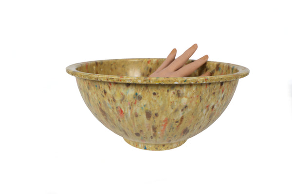 Melamine Confetti Mixing Bowls by Texas Ware