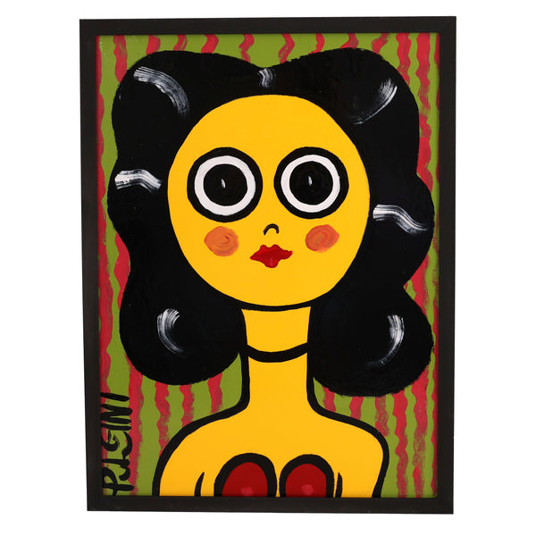 Thomas Pulgini Original Pop Art Oil Painting