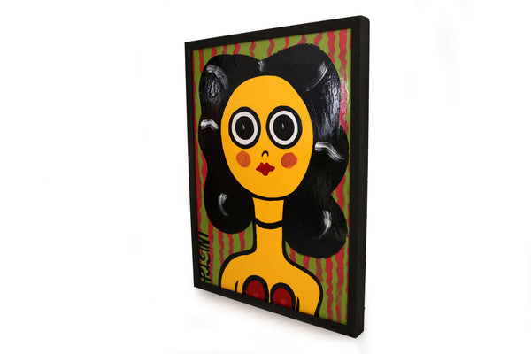 Thomas Pulgini Original Pop Art Oil Painting