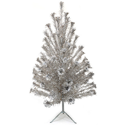 6 Foot Vintage Aluminum Christmas Tree by Silverline