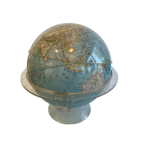 1968 World Globe by National Geographic