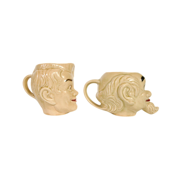 Rare Lil' Abner and Pappy Yokum Toby Mugs