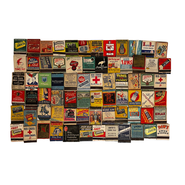 Vintage Lot of 148 Matchbooks