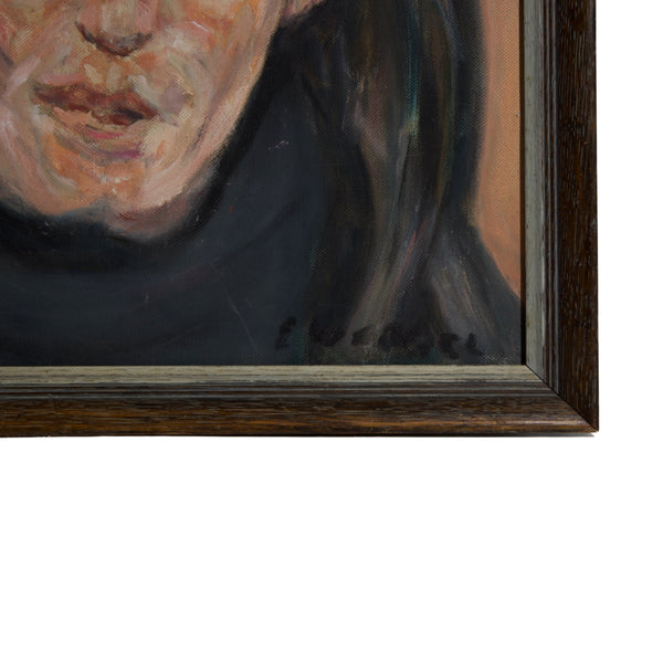 Original Outsider Art Portrait of a Woman