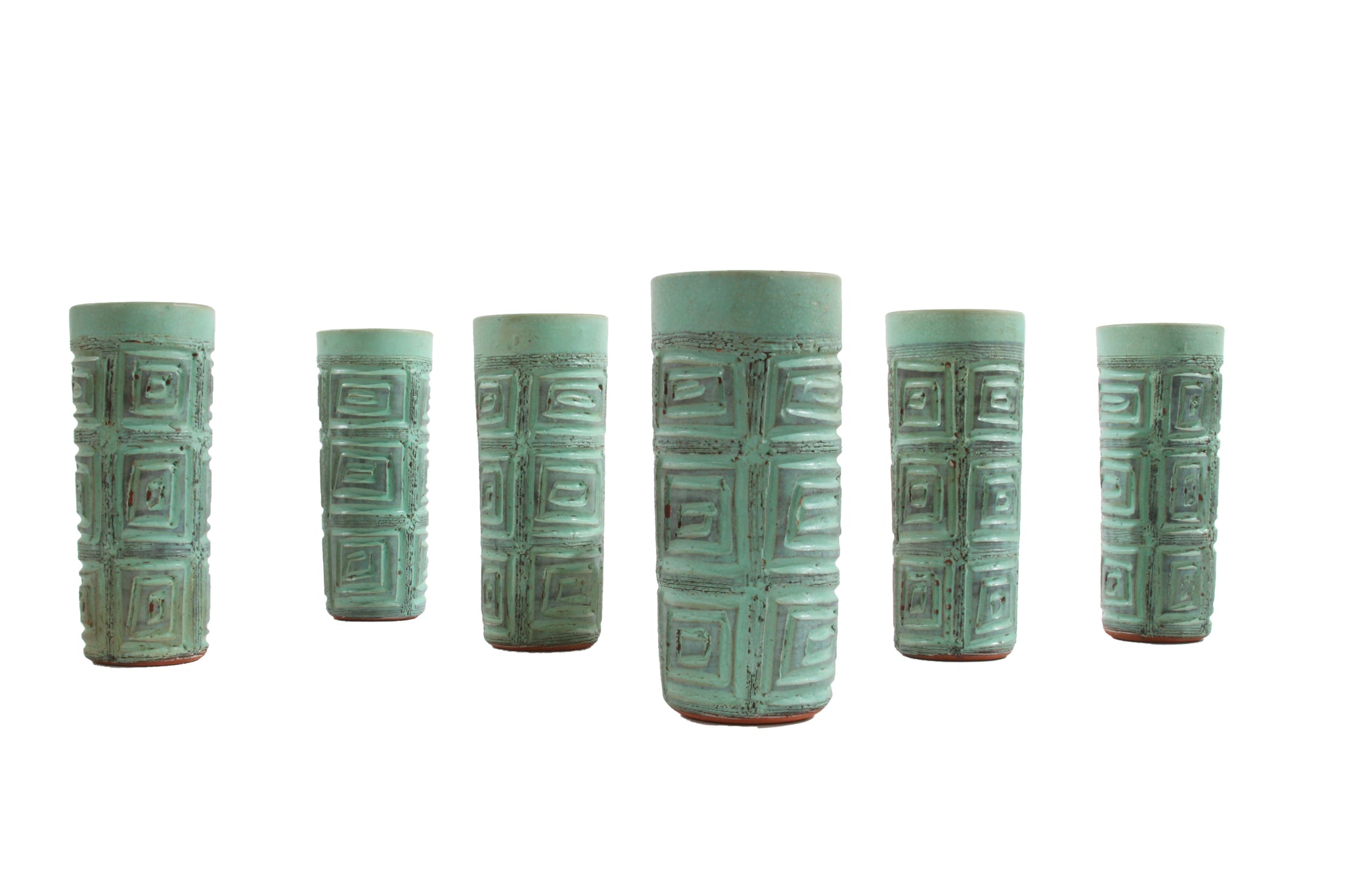 SOLD! Puerto Rican Pottery Tumblers by Hal Lasky